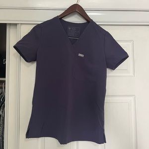 Figs Purple Shadow Set — Catarina Top XS, Zamora Joggers S